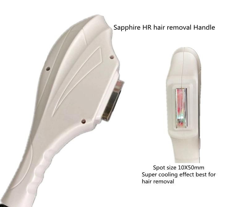 2022 Shr IPL E-Light High Quality Hair Removal Shr IPL and Opt Vascular Handle IPL Crystal Hair Removal Sapphire on Sale