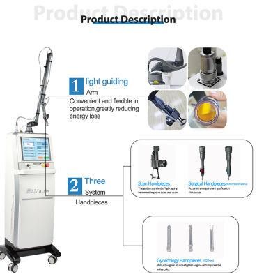 2021 Sincoheren Body Care Vaginal Tightening Fractional CO2 Laser Machine Medical Fractional Laser CO2 Price