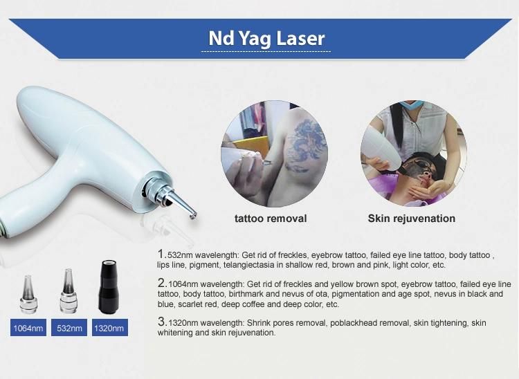 IPL RF Elight YAG Laser Hair/ Tattoo/Wrinkle Removal Machine