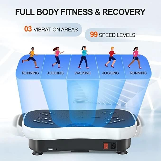 Mini Crazy Fit Machine Whole Body Workout Vibration Fitness Platform