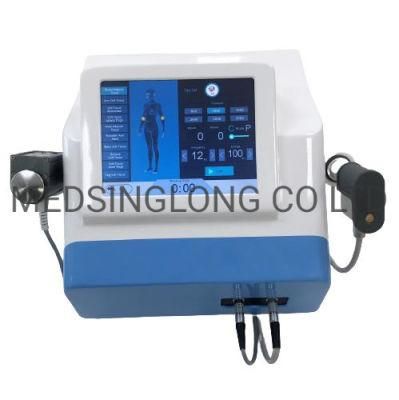 ED Theraphy Machine 2 in 1 Electromagnetic &amp; Pneumatic Shock Wave Equipment / Dual Wave Mini Mslcd483