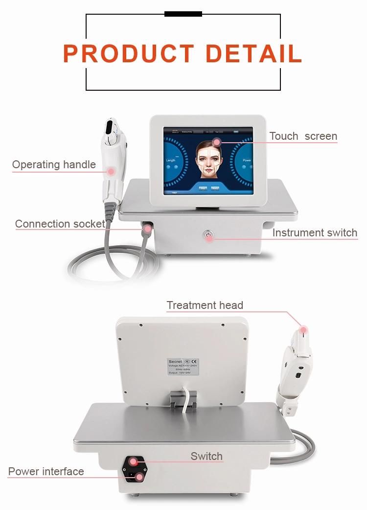 High-Grade Wrinkle Removal Hifu Beauty Equipment Ultrasonic Anti-Aging Portable Machine