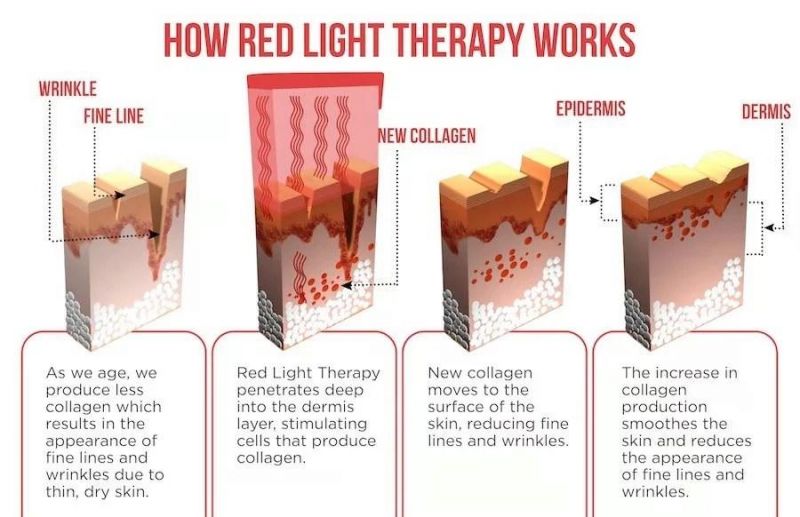 Red Light Therapy Capsule Infrared Light Therapy Bed