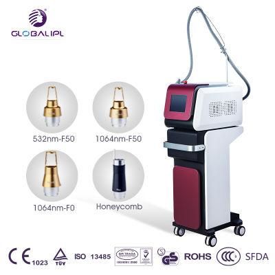 Professional All Color Tattoo Removal Machine Q Switched ND YAG Laser Machine