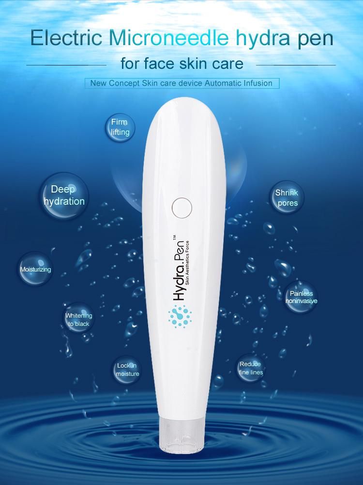Beir Hydra Derma Pen H2 Automatic Wireless Face Moisturizing Microneedle Bset Derma Roller for Acne Scars Beauty Equipment