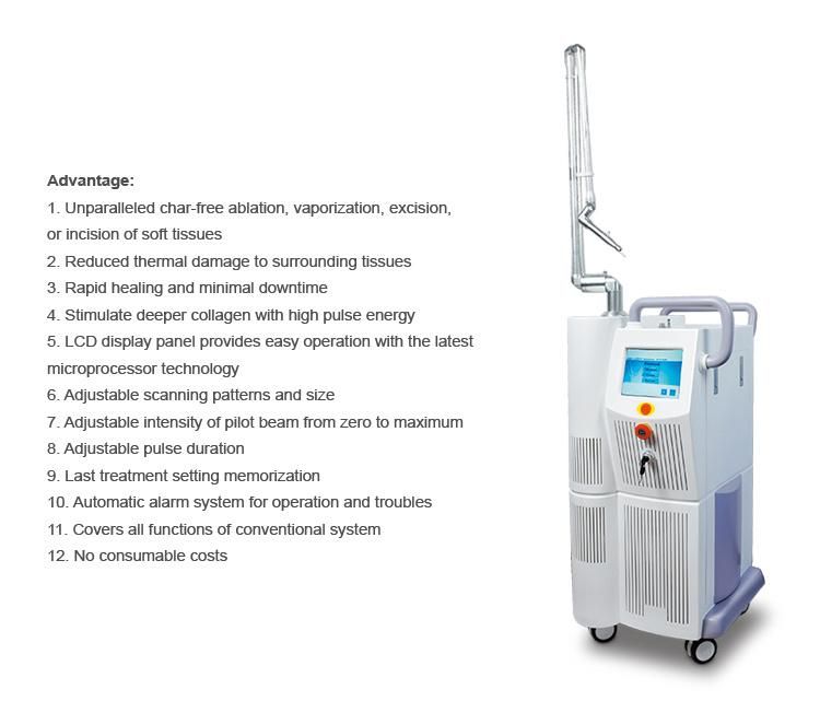 High-Grade Wrinkle Removal Fractional Laser CO2 Vaginal Tightening Machine