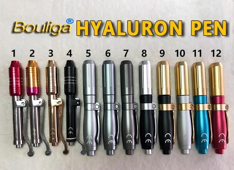 24K Gold Meso Gun Acide Hyaluronique Seringue Pen Hyaluronic Pen