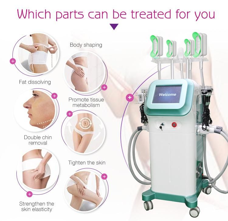 2020 Cellulite Reduction Cryolipolysis RF Cavitation Slimming Beauty Machine