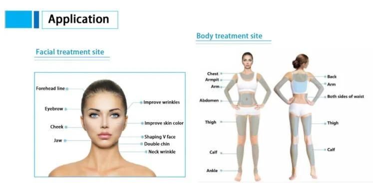 2021 Latest Professional 9d Hifu 7D Focused Ultrasound Newest 7D Hifu Body and Face Slimming Machine 7D Hifu for Winkle Removal