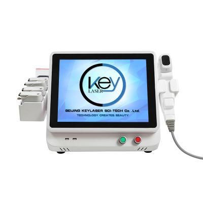 Portable 3D Hifu Beauty Machine with 11 Lines Cartridges 20000 Shots for Salon and Spa Use