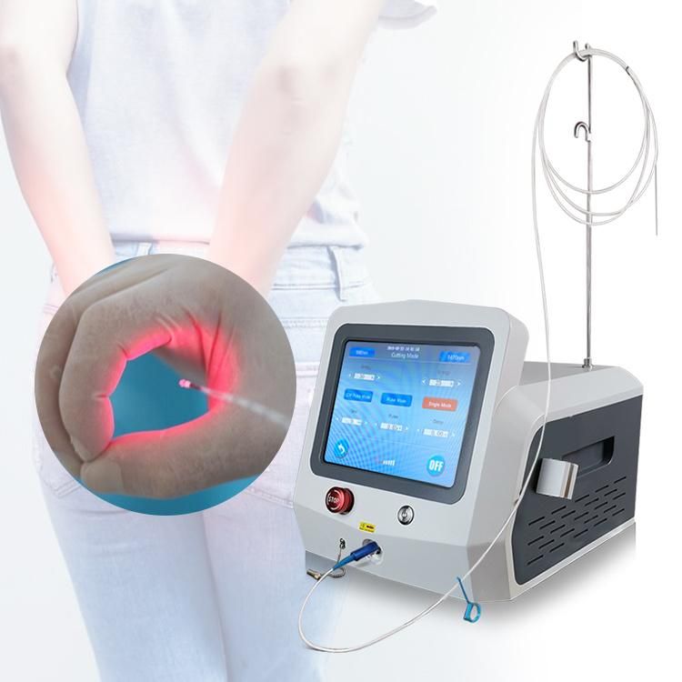 980nm 1470nm Diode Laser Proctology Hemorrhoids Surgical Treatment