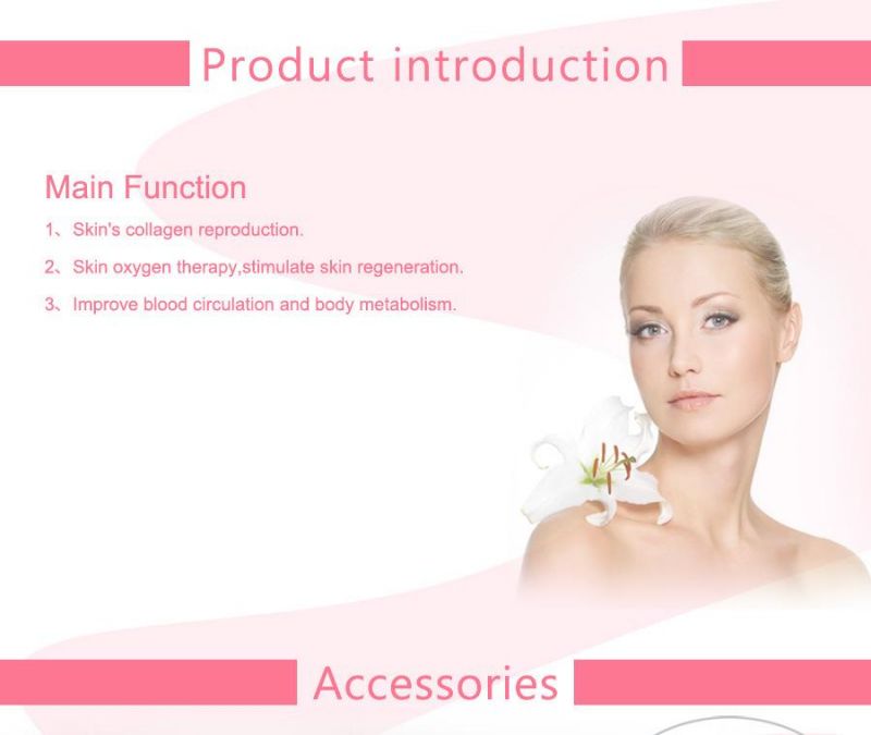 G882A Whitening Facial Body Multi-Polar Bio Photon Oxygen Injection for Skin Rejuvenation