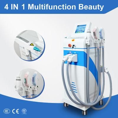 E Light IPL RF YAG Laser Hair Removal Device for Freckle Vascular Acne Treatment