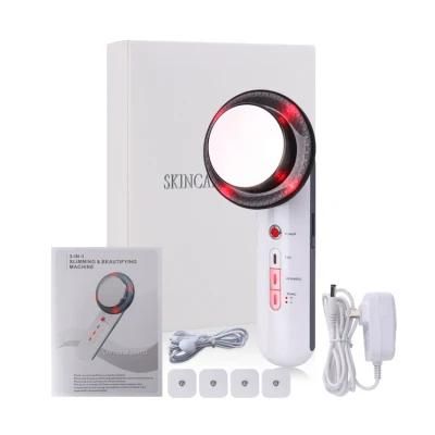 Handheld 3 in 1 Photon Ultrasonic Body Massager EMS Slimming Machine