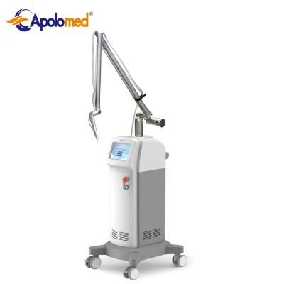 Most Professional Painless and Efficient CO2 Laser Equipment Beauty Machine 10600nm Fractional Handpiece with Adjustable Treatment Area