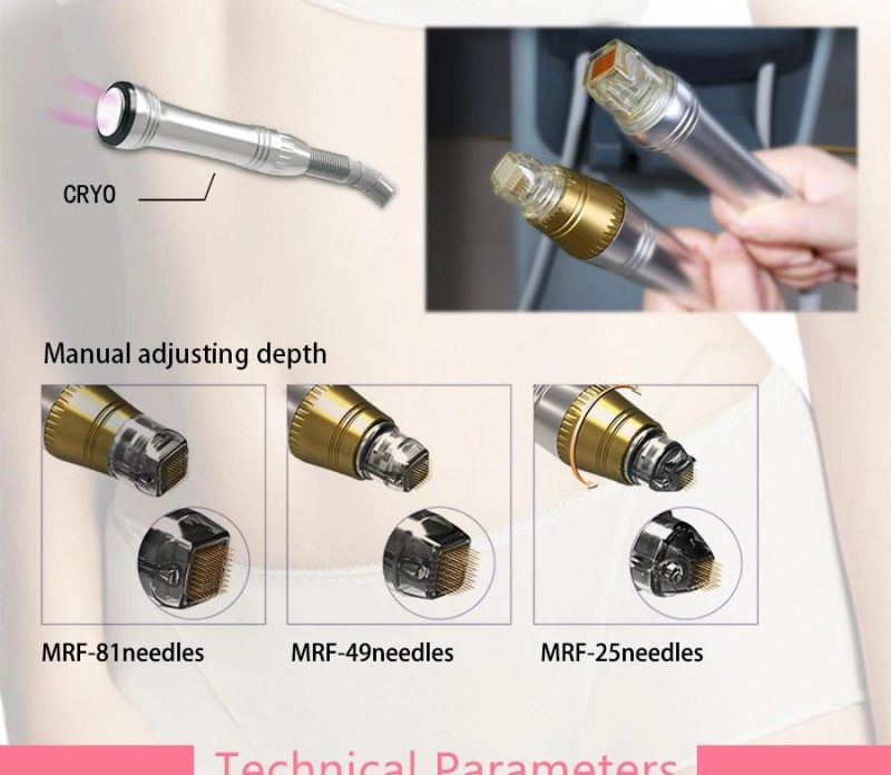 Microneedle Pores Tightening and Skin Smoothen RF Beauty Machine (MR16-3S)