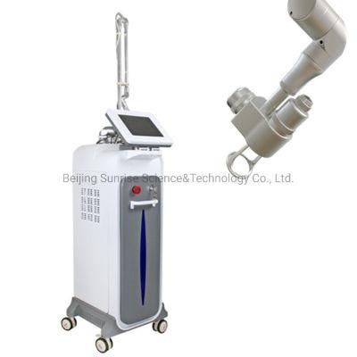 Hot Selling Scar Removal Skin Tightening 10600nm CO2 Laser Acne Pores Removal Treatment CO2 Laser Skin Resurfacing CO2 Fractional Laser Machine