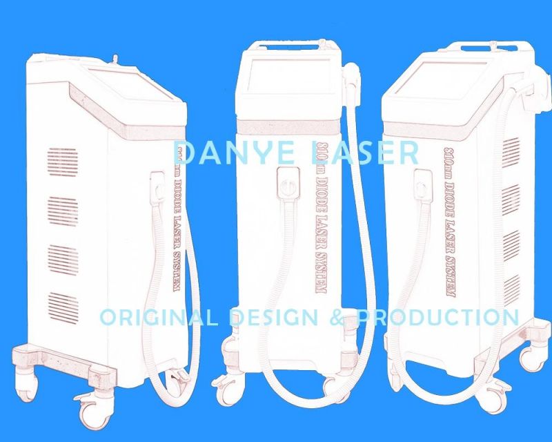 Germany 808nm Laser Diode Hair Removal Device for All Skins