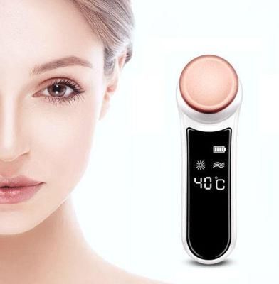 EMS Hot and Cold Facial Beauty Massager Ultrasonic Wrinkle Removal Eye Care Personal Care Beauty Device