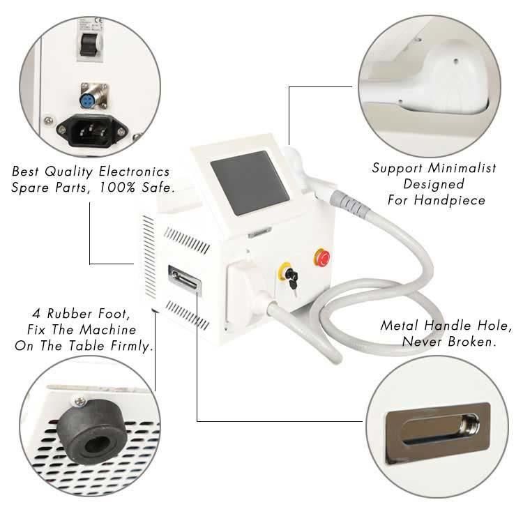 Promotion Selling Portable Hair Removal Machine / Salon Use Device 808nm Diode Laser