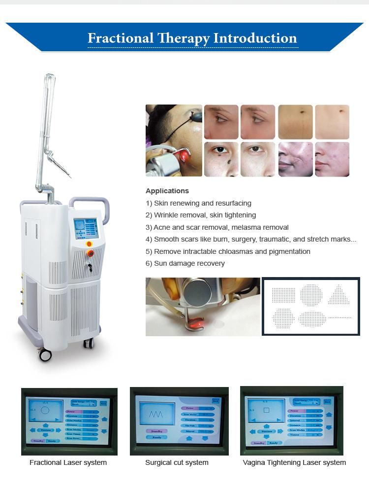 Fractional CO2 Laser Equitment Vaginal Tightening Machine for Skin Renewing