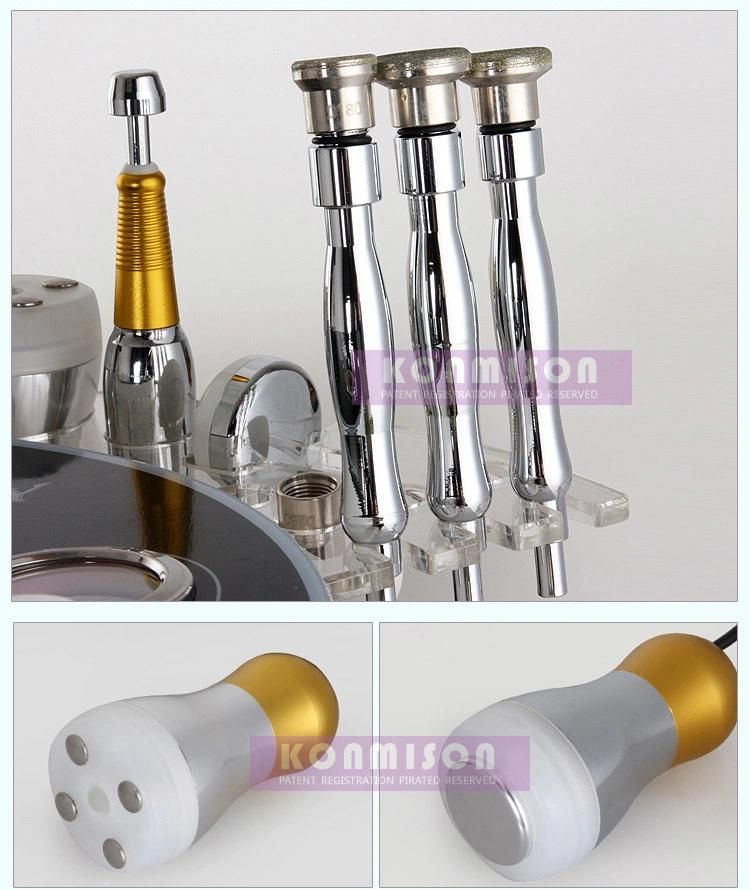 5 in 1 RF Gavanic Cooling Dermabrasion Mesotherapy Machine