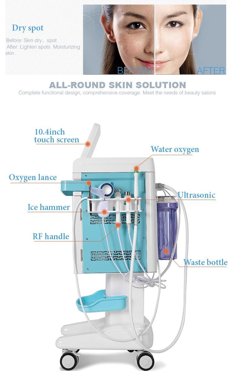 Oxygen Jet Skin Rejuvenation Facial Therapy Machine