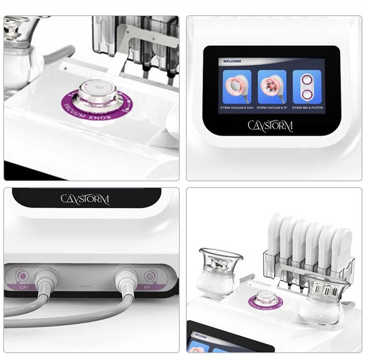 Weight Loss 5 in 1 RF Vacuum 40K Ultrasonic Cavitation 3.0 Slim Microcurrent Machine