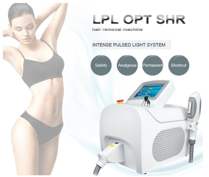 Portable IPL Opt Skin Rejuvenation Machine Shr Hair Removal Opt/ Filter Handle Shr Elight Hair Removal Machine