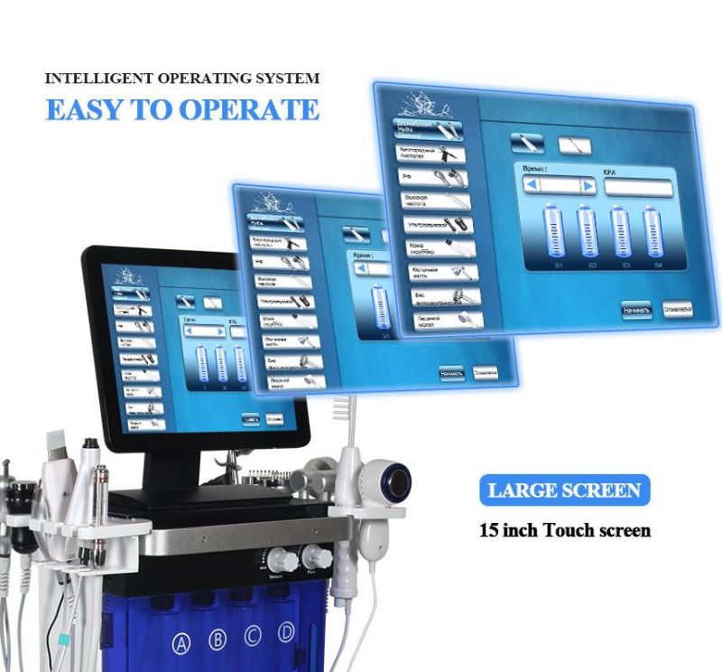 Hydrofacial Skin Tightening Beauty Equipment Oxygen Jet Skin Care Machine