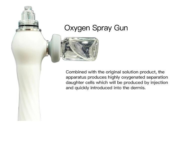 6 in 1 Hydro Dermabrasion Water Oxygen Peel Facial Cleaning Machine Multi Function Spray Gun Hydra Skin Rejuvenation
