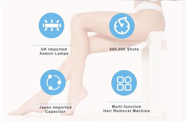 E IPL Advanced Aft Shr IPL Hair Removal Salon Equipment