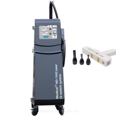 Therapy Q Switch Laser for Tattoo and Peeling Removal Skin Rejuvenation Medical Laser Equipment
