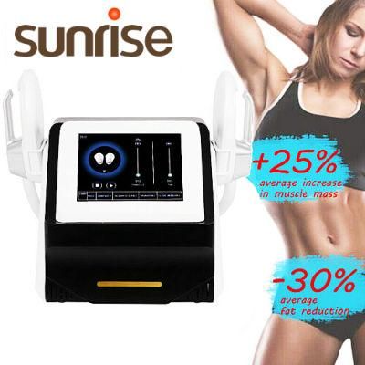 EMS Electromanetic Cellulite Reduction Muscle Stimulation Sculpt Body Contouring Weight Loss Machine with Neo RF Fucntion