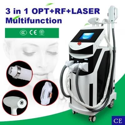 Hot Popular Shr Elight IPL ND YAG Laser RF 3 In1 Beauty Machine