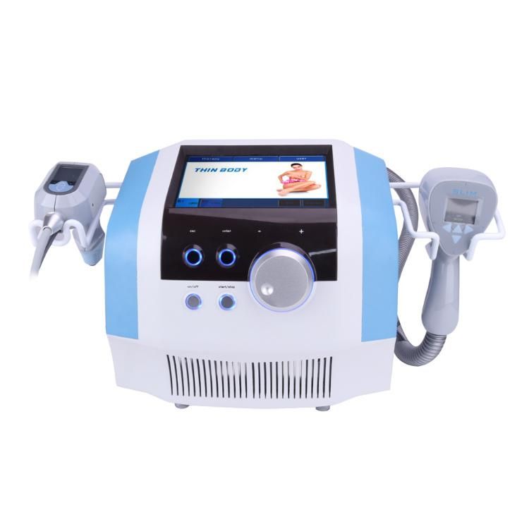 Portable 2 in 1 Focused Ultrasound RF Body Shaping Wrinkle Removal Anti-Aging Machine