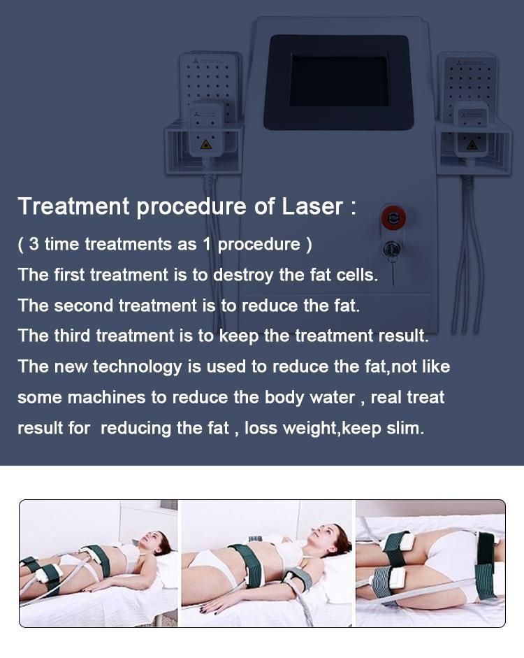 Mitsubishi Lipo Laser for Fast Fat Removal with 408 Diodes Laser Slimming Beauty Machine