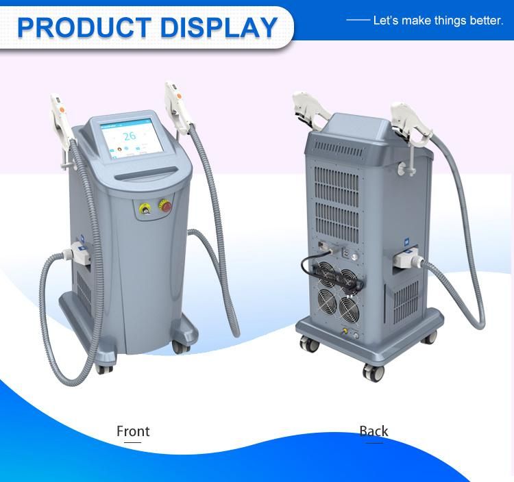 Hot Selling Double Handles IPL Laser Hair Removal Machine