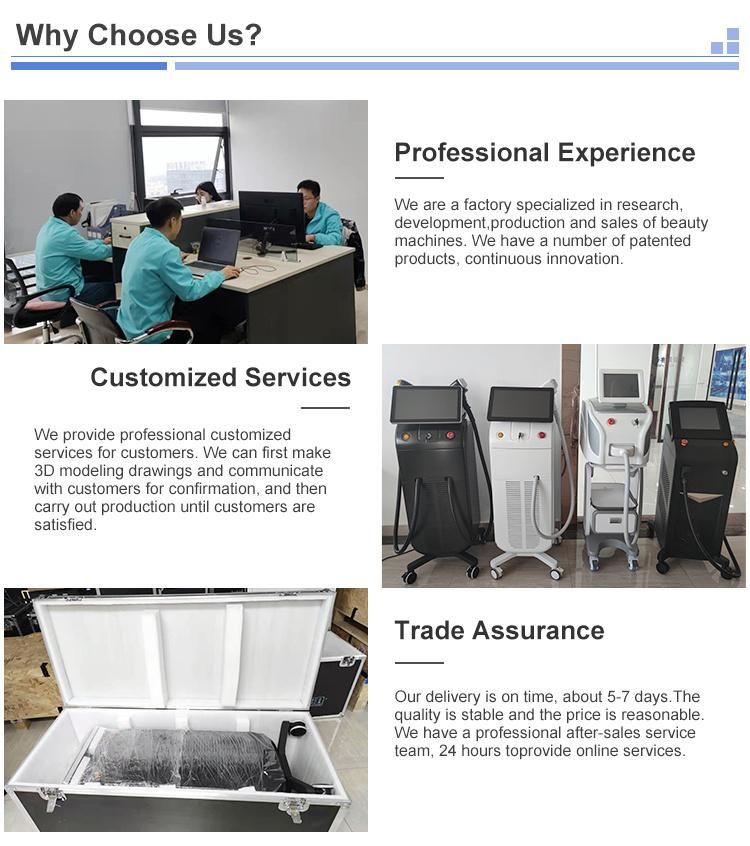 New Arrival 808nm Diode Laser Hair Removal Machine