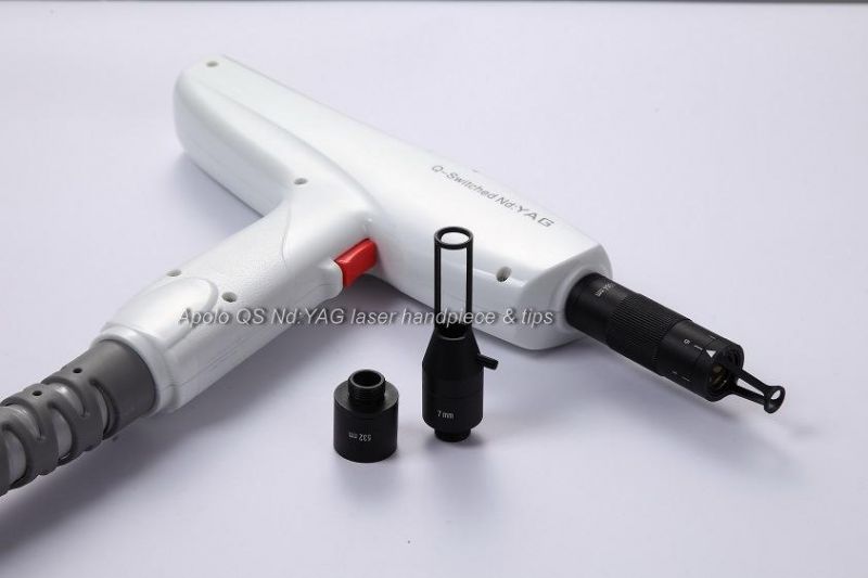 QS ND YAG Equipment The Best Portable Q Switch ND YAG Laser Tattoo Removal Machine