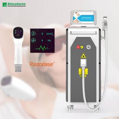Az Painless 755/808/1064nm Diode Laser Hair Removal Machine with FDA Tga and Medical CE