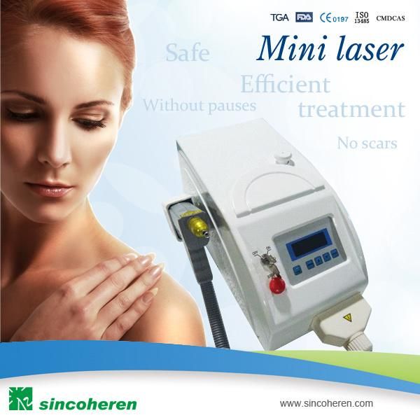 Lowest Price ND YAG Laser Beauty Machine 1064nm 532nm Device