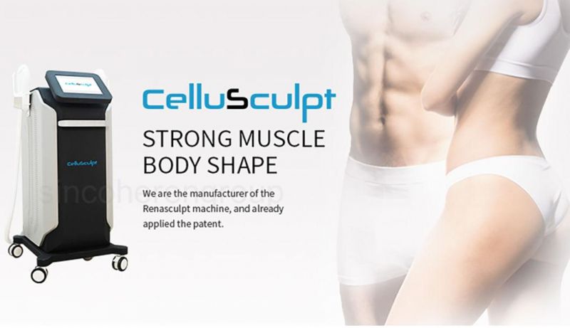 Newest Technology Advanced Design Cellusculpt PRO Machine with RF Vertical 4 Handle Sincosculp Body Sculpt Slimming Muscle Stimulation Machine Bw