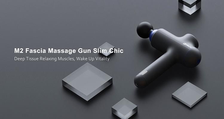 Noiseless Deep Tissue Muscle Massager Cordless Handheld Fascia Massage Gun