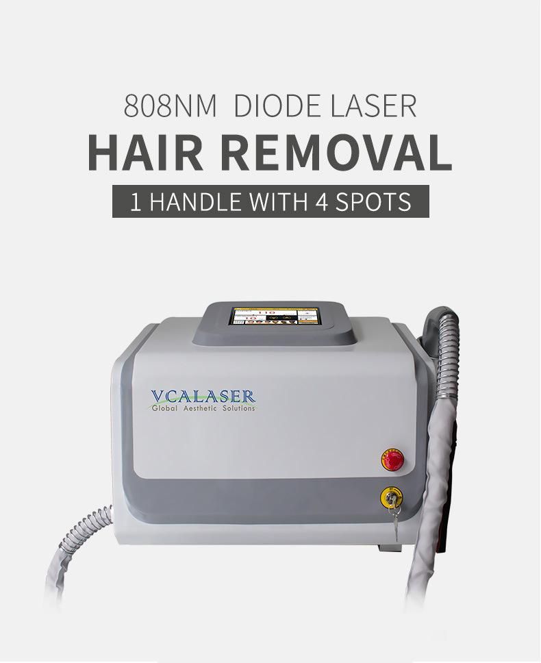 Practical Home Portable 808nm Diode Laser Hair Removal Machine