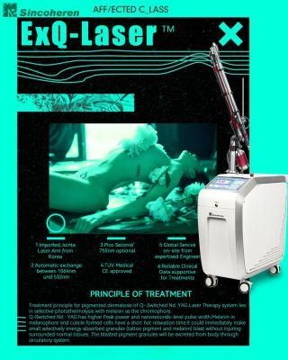 Q-Switch ND YAG Laser Tattoo Removal Laser Skin Care Medical Equipment