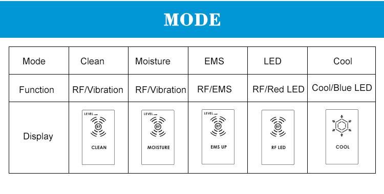 Portable Fractional RF Ultrasonic Beauty Machine with EMS