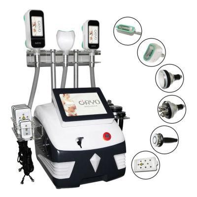 Cellulite Reduction Cryo Body Slimming Body Contouring Machine Cavitation RF Fat Freezing Cryolipolysis 360 Machine