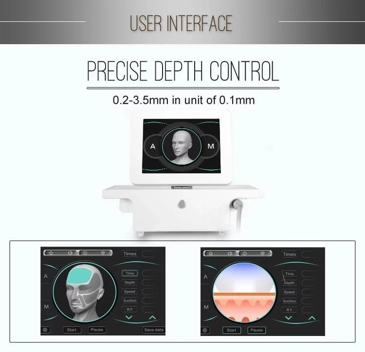 Portable Microneedle RF and RF Fractional Microneedle Machine