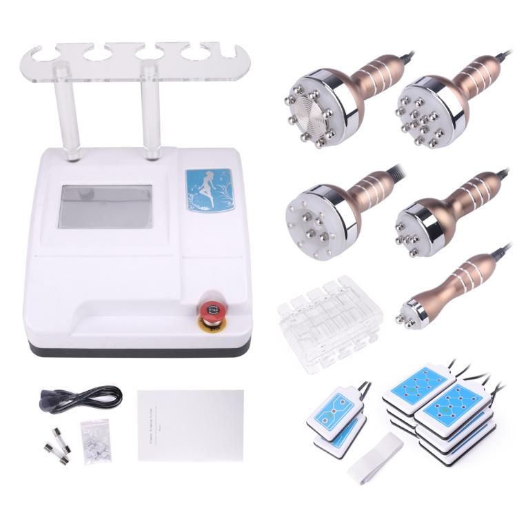40K Vacuum Cavitation System RF Body Slimming Ultrasound 6 in 1 Fat Weight Loss Lipolaser Beauty Cellulite Reduction Machine